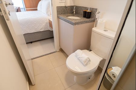 Studio à venda com 21m², 1 quarto e sem vaga Studio à venda com 21m², 1 quarto e sem vagaBanheiro