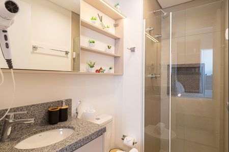 Studio à venda com 21m², 1 quarto e sem vaga Studio à venda com 21m², 1 quarto e sem vagaBanheiro