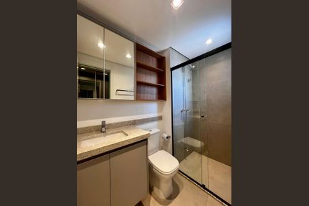 Apartamento para alugar com 49m², 1 quarto e 2 vagasBanheiro da Suíte