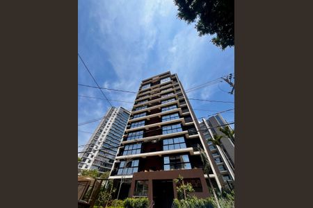 Apartamento para alugar com 49m², 1 quarto e 2 vagasFachada do Prédio