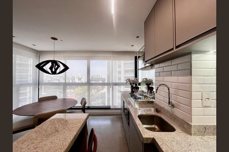 Apartamento para alugar com 49m², 1 quarto e 2 vagasCozinha