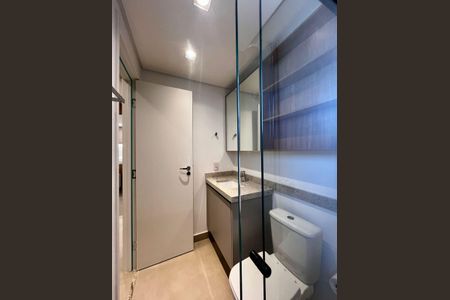 Apartamento para alugar com 49m², 1 quarto e 2 vagasBanheiro da Suíte