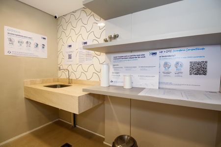 Studio para alugar com 21m², 1 quarto e sem vaga Studio para alugar com 21m², 1 quarto e sem vagaÁrea Comum - Lavanderia