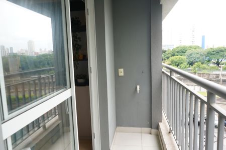 Apartamento para alugar com 25m², 1 quarto e sem vagaSacada