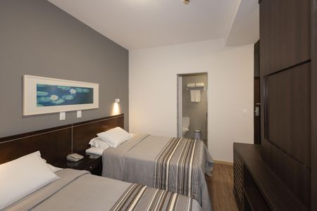 Suíte de apartamento à venda com 1 quarto, 34m² em Vila da Serra, Nova Lima