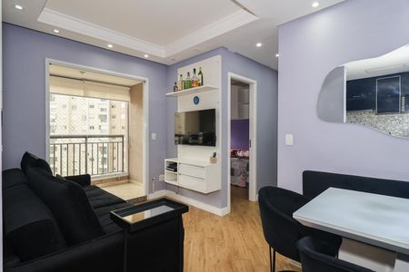 Sala de apartamento para alugar com 2 quartos, 47m² em Vila Andrade, São Paulo