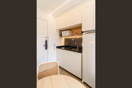 Studio à venda com 21m², 1 quarto e sem vaga Studio à venda com 21m², 1 quarto e sem vagaCozinha