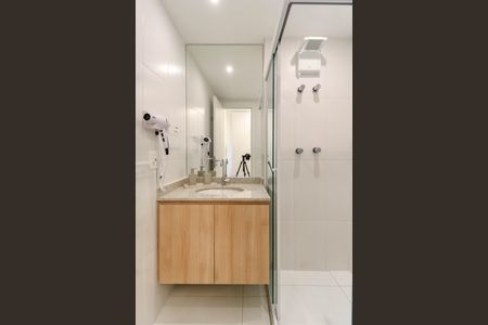 Studio à venda com 21m², 1 quarto e sem vaga Studio à venda com 21m², 1 quarto e sem vagaBanheiro