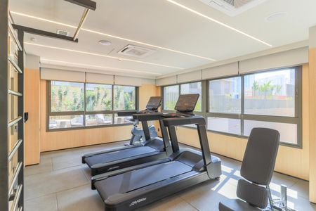 Studio à venda com 21m², 1 quarto e sem vaga Studio à venda com 21m², 1 quarto e sem vagaÁrea comum - Academia