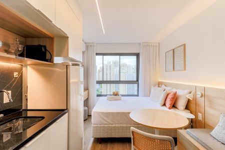 Studio à venda com 21m², 1 quarto e sem vaga Studio à venda com 21m², 1 quarto e sem vagaCozinha