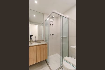 Studio à venda com 21m², 1 quarto e sem vaga Studio à venda com 21m², 1 quarto e sem vagaBanheiro