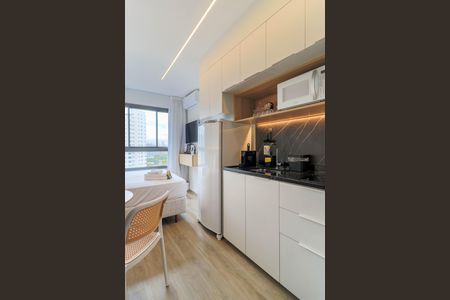 Studio à venda com 21m², 1 quarto e sem vaga Studio à venda com 21m², 1 quarto e sem vagaCozinha