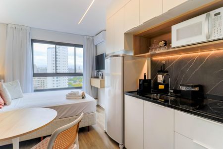 Studio à venda com 21m², 1 quarto e sem vaga Studio à venda com 21m², 1 quarto e sem vagaCozinha
