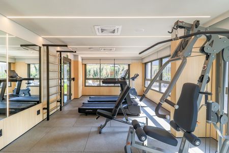 Studio à venda com 21m², 1 quarto e sem vaga Studio à venda com 21m², 1 quarto e sem vagaÁrea comum - Academia