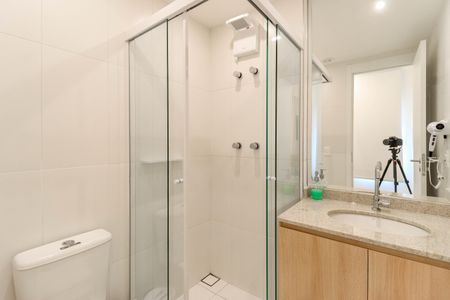 Studio à venda com 21m², 1 quarto e sem vaga Studio à venda com 21m², 1 quarto e sem vagaBanheiro