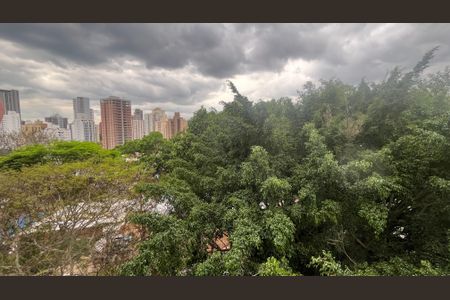 Sala/Quarto vista  de apartamento à venda com 1 quarto, 28m² em Taquaral, Campinas