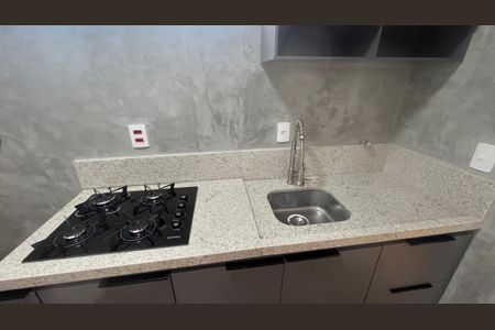 Cozinha e Área de Serviço de apartamento à venda com 1 quarto, 28m² em Taquaral, Campinas