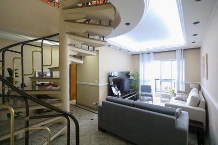 Sala de apartamento à venda com 3 quartos, 177m² em Santa Maria, São Caetano do Sul