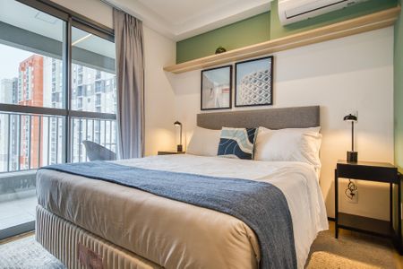 Studio de apartamento para alugar com 1 quarto, 23m² em Indianópolis, São Paulo