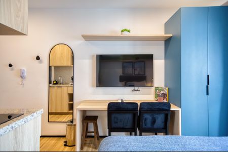 Studio de apartamento para alugar com 1 quarto, 23m² em Indianópolis, São Paulo