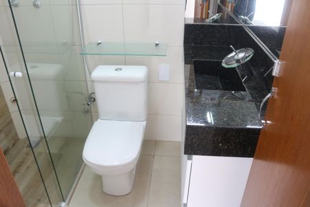 Apartamento para alugar com 110m², 2 quartos e 1 vagaBanheiro da Suíte 1