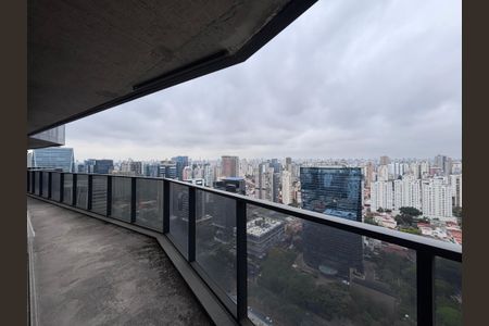 Varanda da Sala de apartamento à venda com 2 quartos, 176m² em Vila Olímpia, São Paulo