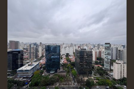 Varanda da Sala de apartamento à venda com 2 quartos, 176m² em Vila Olímpia, São Paulo