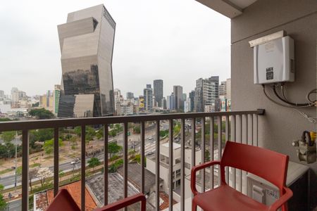 Studio à venda com 30m², 1 quarto e sem vagaVaranda