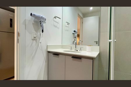 Studio para alugar com 24m², 1 quarto e sem vaga Studio para alugar com 24m², 1 quarto e sem vagaBanheiro