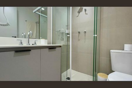 Studio para alugar com 24m², 1 quarto e sem vaga Studio para alugar com 24m², 1 quarto e sem vagaBanheiro