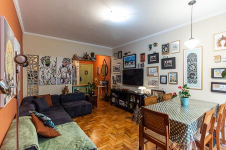Sala de apartamento à venda com 2 quartos, 89m² em Vila Buarque, São Paulo