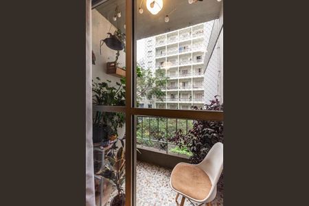 Varanda da Sala de apartamento à venda com 2 quartos, 89m² em Vila Buarque, São Paulo