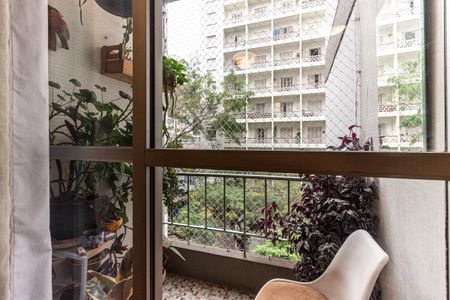 Varanda da Sala de apartamento à venda com 2 quartos, 89m² em Vila Buarque, São Paulo