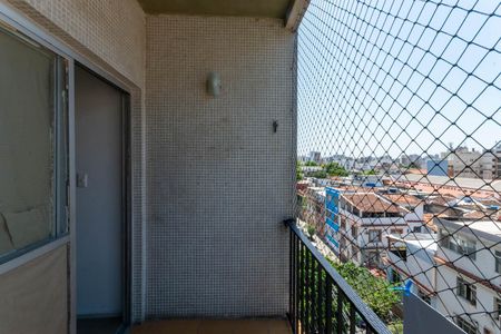 Varanda da Sala de apartamento à venda com 2 quartos, 64m² em Andaraí, Rio de Janeiro