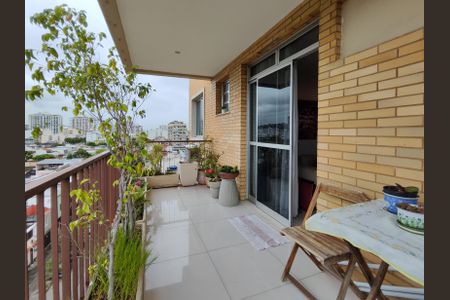 Varanda da Sala de apartamento à venda com 3 quartos, 195m² em Tijuca, Rio de Janeiro