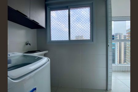 Área de Serviço de apartamento para alugar com 1 quarto, 54m² em Vila Caiçara, Praia Grande