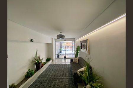 Área comum de apartamento para alugar com 1 quarto, 54m² em Vila Caiçara, Praia Grande