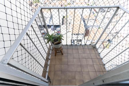 Varanda da Sala de apartamento à venda com 2 quartos, 54m² em Vila das Merces, São Paulo