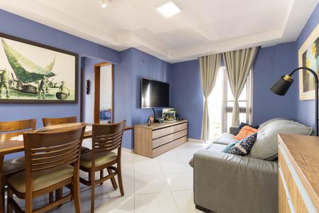 Sala de apartamento à venda com 2 quartos, 54m² em Vila das Merces, São Paulo