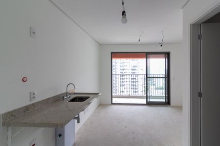 Studio à venda com 27m², 1 quarto e sem vagaCozinha