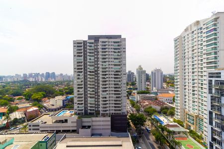 Varanda de kitnet/studio à venda com 1 quarto, 27m² em Santo Amaro, São Paulo