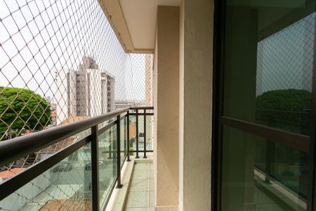 Varanda da Sala de apartamento à venda com 2 quartos, 57m² em Chácara Santo Antônio (zona Leste), São Paulo