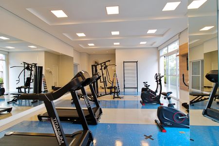 Apartamento para alugar com 58m², 2 quartos e 2 vagasÁrea comum - Academia