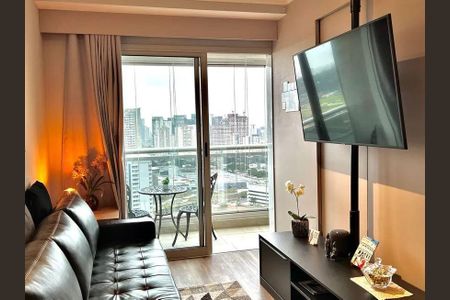 Apartamento à venda com 1 quarto, 44m² em Santo Amaro, São Paulo