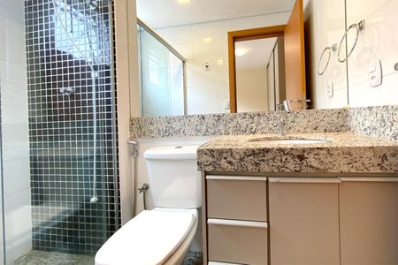 Apartamento para alugar com 65m², 2 quartos e 2 vagasBanheiro da Suíte 1