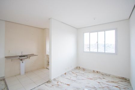Sala de apartamento para alugar com 2 quartos, 44m² em Parque Sao Vicente, Santo André