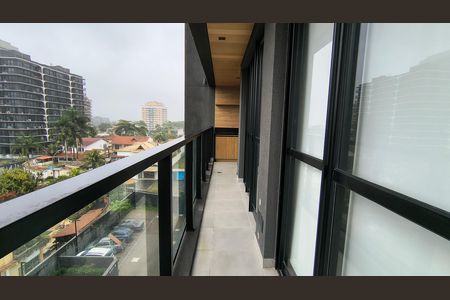 Varanda da Sala de apartamento à venda com 3 quartos, 78m² em Recreio dos Bandeirantes, Rio de Janeiro