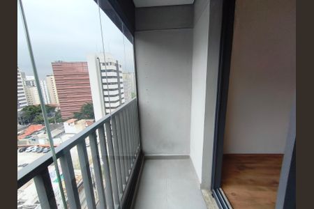 Studio à venda com 27m², 1 quarto e sem vagaVaranda