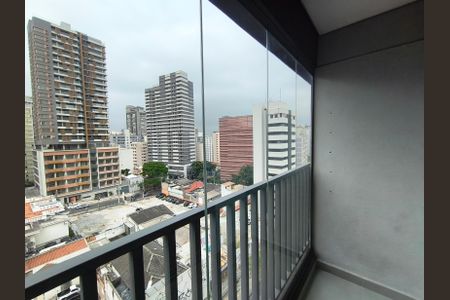 Studio à venda com 27m², 1 quarto e sem vagaVaranda