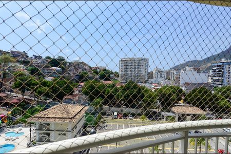 Sacada Vista  de apartamento à venda com 2 quartos, 70m² em Tijuca, Rio de Janeiro